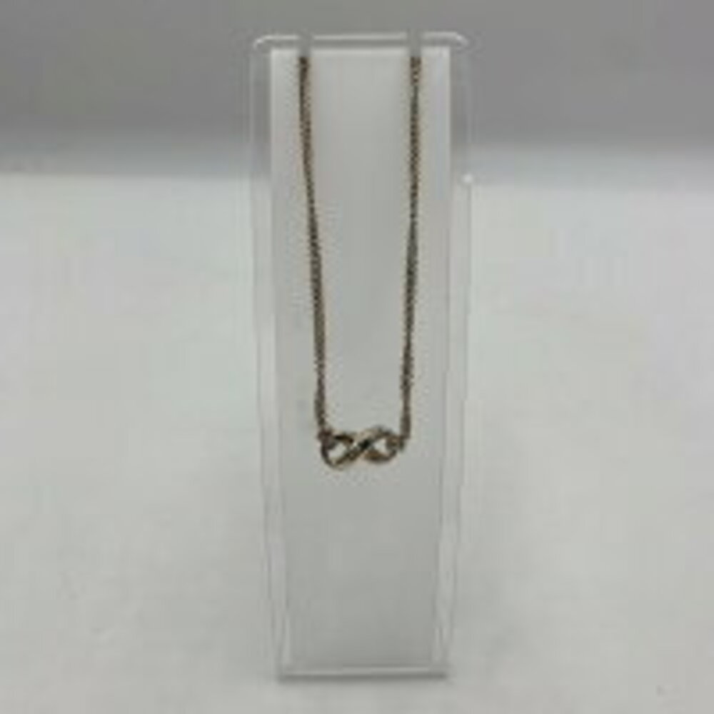 TIFFANY Co Infinity Pendant Necklace Color Sterling Silver Bandai Net